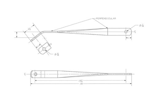 Guard Arm Brace Drawing